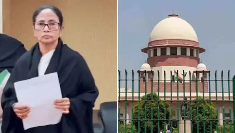 ইতিহাসে নজির: সুপ্রিম কোর্টে আইনজীবীর গাউন পরে নিজেই সওয়াল মমতার, এসআইআর নিয়ে নির্বাচন কমিশনের বিরুদ্ধে তীব্র আক্রমণ